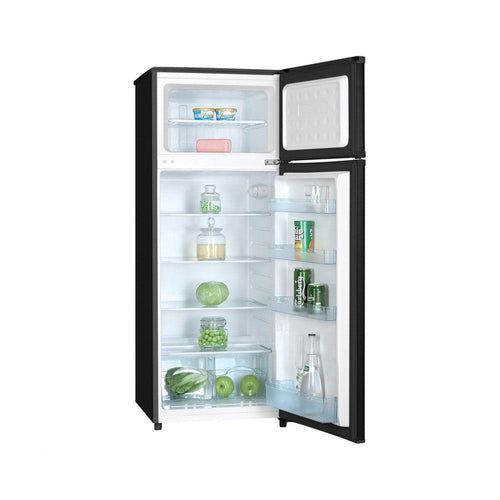 Heller 206L 2-Door Direct Cooling Refrigerator (Black)