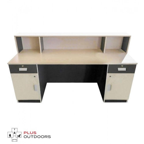 Model White/Charcoal 1.8M Reception Desk Counter