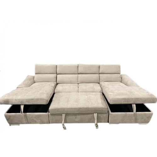 Soya Corner with Sofa Bed